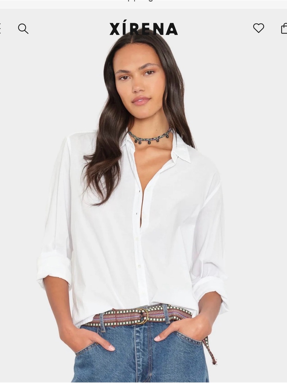NWT xirena beau shirt